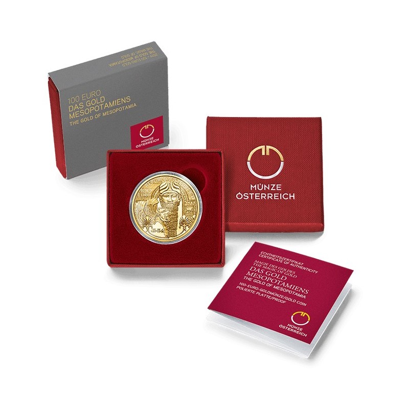 eurocoin eurocoins 100 Euro Austria 2019 - Gold of Mesopotamia (Proof)