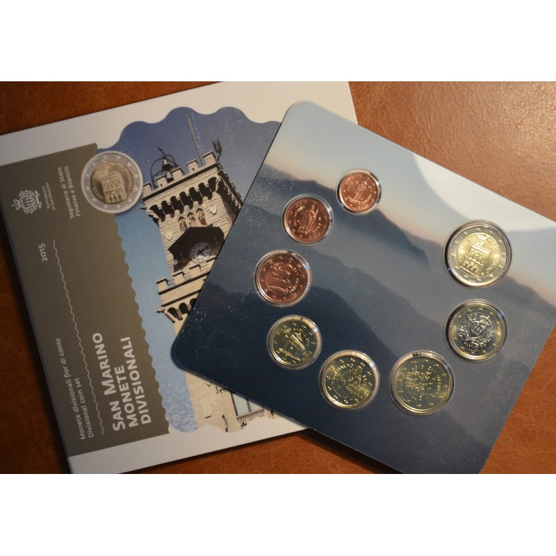 eurocoin eurocoins San Marino 2015 official set (BU)