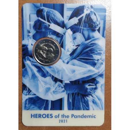 eurocoin eurocoins 2 Euro Malta 2021 - Heroes of the Pandemic (BU)