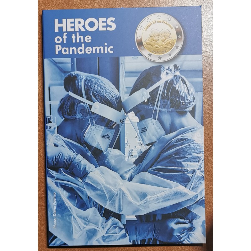 eurocoin eurocoins 2 Euro Malta 2021 - Heroes of the Pandemic (BU)