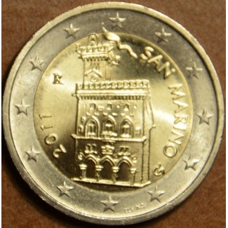 Euromince mince 2 Euro San Marino 2011 - Dom vlády (UNC)