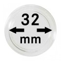 32 mm Lindner coin capsules (10 pcs)