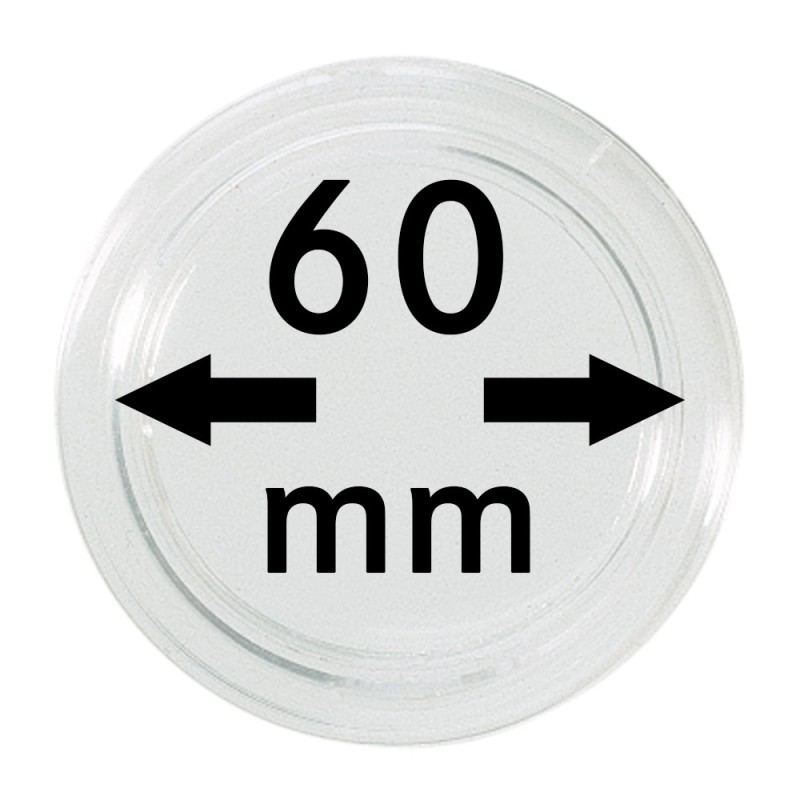 Euromince mince 60 mm Lindner kapsula (1 ks)