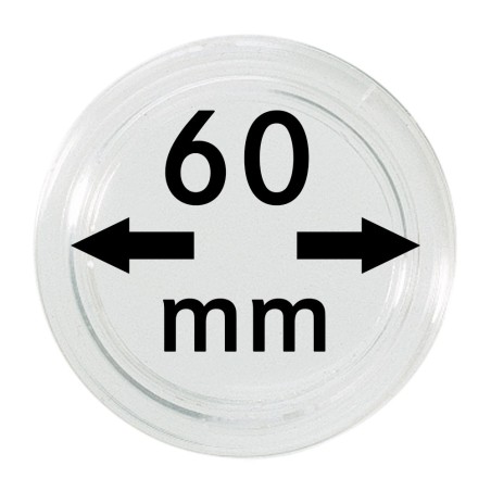 euroerme érme 60 mm Lindner kapszula (1 db)