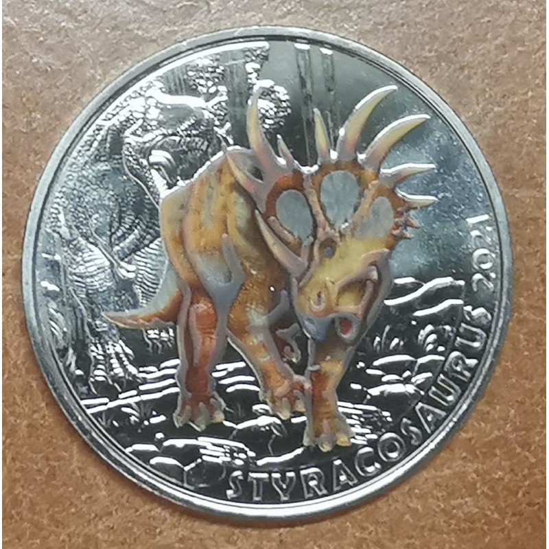 euroerme érme 3 Euro Ausztria 2021 - Styracosaurus albertensis (UNC)