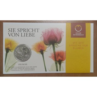 Euromince mince 10 Euro Rakúsko 2021 - Ruža (BU)