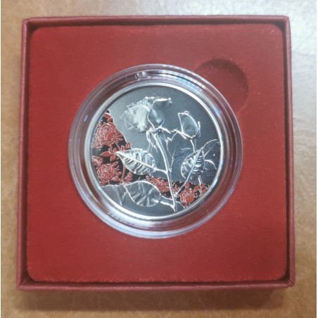 euroerme érme 10 Euro Ausztria 2021 - A rózsa (Proof)