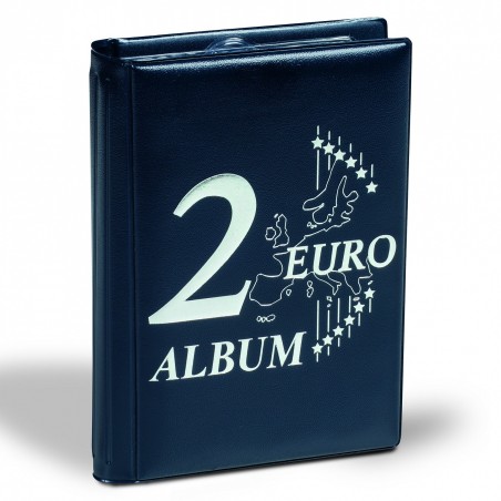 euroerme érme Zsebalbum 48 db 2 Euro érmére Leuchtturm