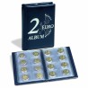 eurocoin eurocoins Pocket album Leuchtturm for 48 2 Euro coins