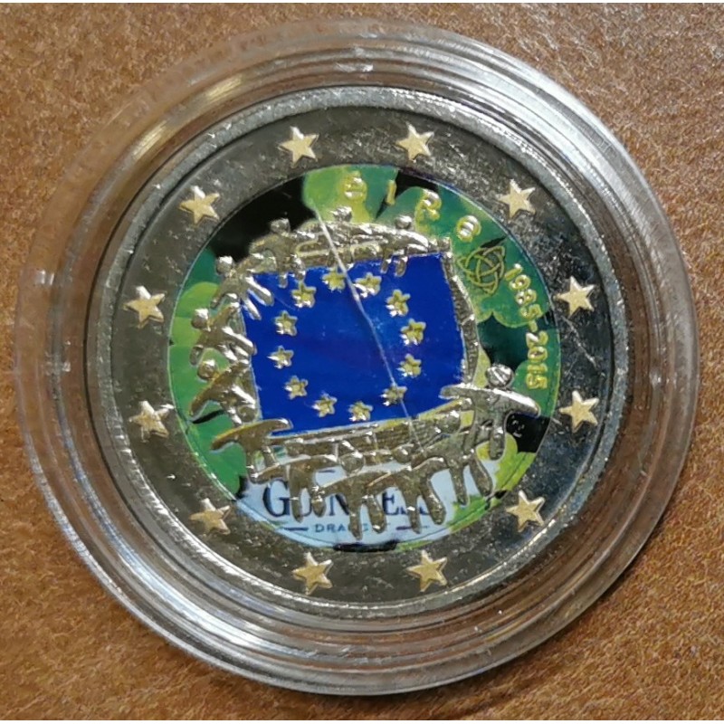 Euromince mince 2 Euro Írsko 2015 - 30 rokov Europskej vlajky III. ...