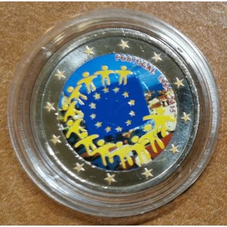 eurocoin eurocoins 2 Euro Portugal 2015 - 30 years of European flag...