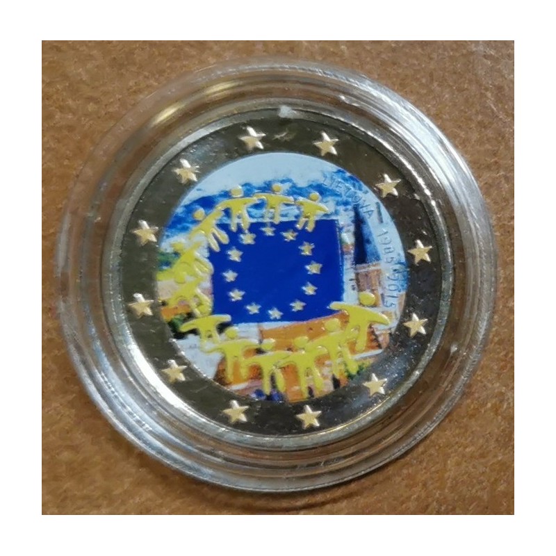 Euromince mince 2 Euro Litva 2015 - 30 rokov Europskej vlajky III. ...