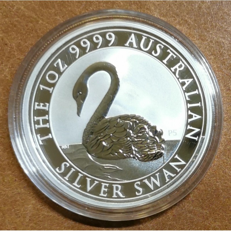 eurocoin eurocoins 1 dollar Australia 2021 - Silver swan (1 oz. Ag)