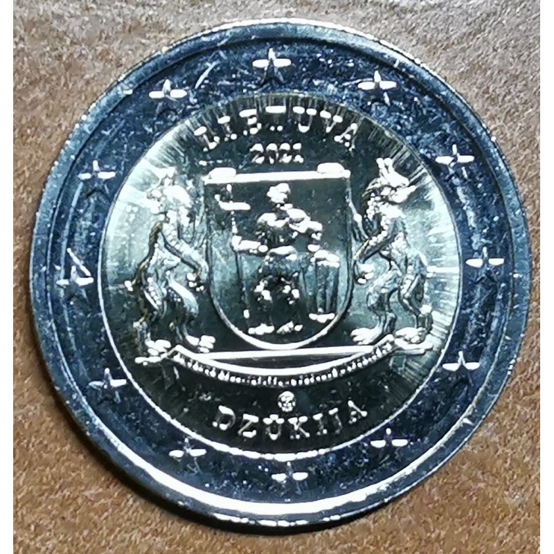 Euromince mince 2 Euro Litva 2021 - Dzūkija (UNC)