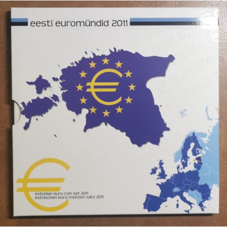 eurocoin eurocoins Set of 8 eurocoins Estonia 2011 (BU)