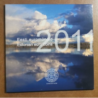 Set of 8 eurocoins Estonia 2011 (BU)