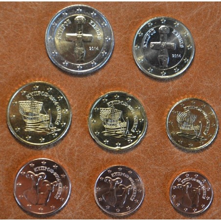 Euromince mince Sada 8 euromincí Cyprus 2015 (UNC)