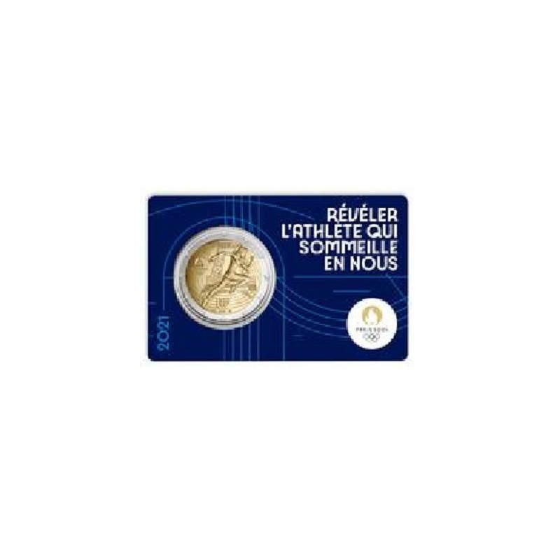 eurocoin eurocoins 2 Euro France 2021 - Paris 2024 Olympic Games (d...