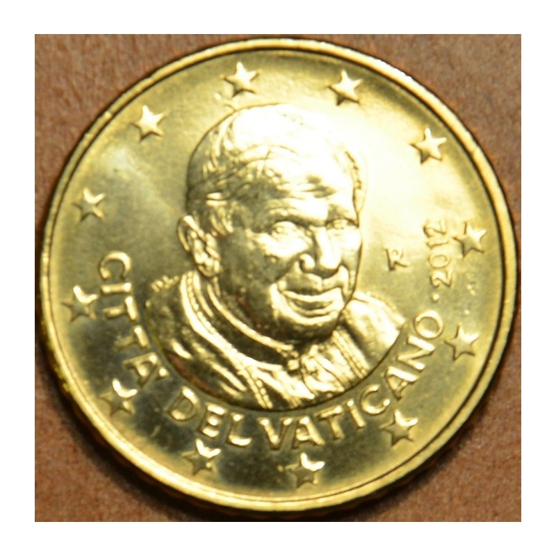 Euromince mince 50 cent Vatikán 2012 (UNC)