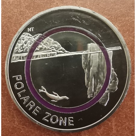 eurocoin eurocoins 5 Euro Germany \\"D\\" 2021 Polar Zone (UNC)