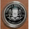 Euromince mince 100 Shillings Somálsko 2022 - Slon (1 oz Ag)