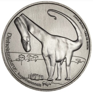 Euromince mince 5 Euro Portugalsko 2021 - Dinheirosaurus Lourinhane...