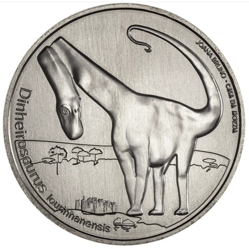 Euromince mince 5 Euro Portugalsko 2021 - Dinheirosaurus Lourinhane...