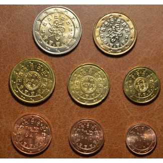 eurocoin eurocoins Portugal 2008 set of 8 coins (UNC)