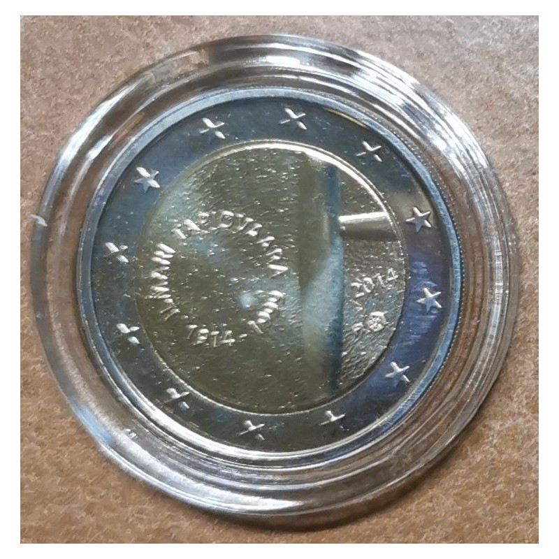 Euromince mince 2 Euro Fínsko 2014 - 100. výročie narodenia dizajne...