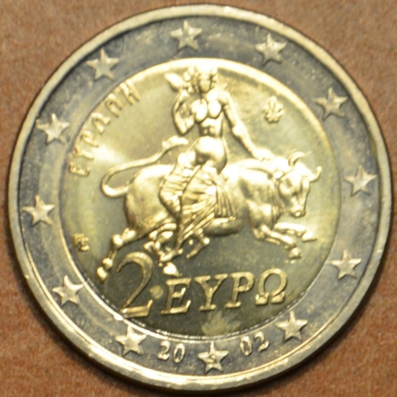 eurocoin eurocoins 2 Euro Greece 2002 S (UNC)