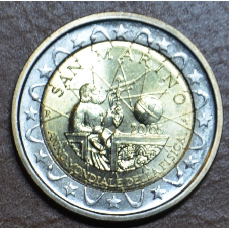 eurocoin eurocoins 2 Euro San Marino 2005 - Galileo Galilei, year o...