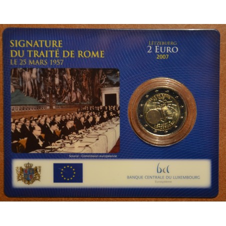euroerme érme 2 Euro Luxemburg 2007 - 50 éves a Római szerződés (BU...