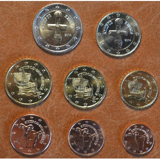 Set of 8 eurocoins Cyprus 2008 (UNC)