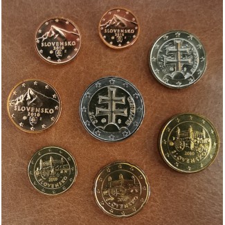Euromince mince Slovensko 2010 sada 8 mincí (UNC)