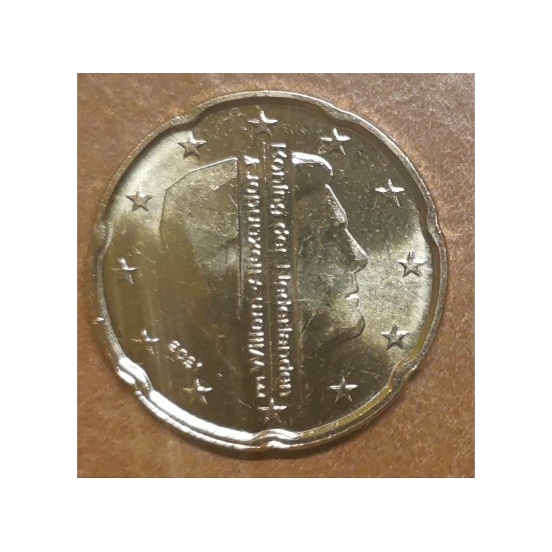 euroerme érme 20 cent Hollandia 2021 - Willem Alexander (UNC)