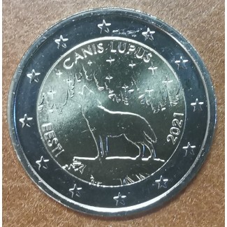 Euromince mince 2 Euro Estónsko 2021 - Vlk (UNC)