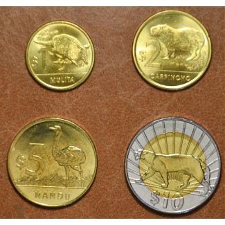 Uruguay 4 coins 2012-2014 (UNC)