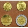 eurocoin eurocoins Uruguay 4 coins 2012-2014 (UNC)