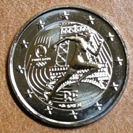 eurocoin eurocoins 2 Euro France 2021 - Paris 2024 Olympic Games (UNC)