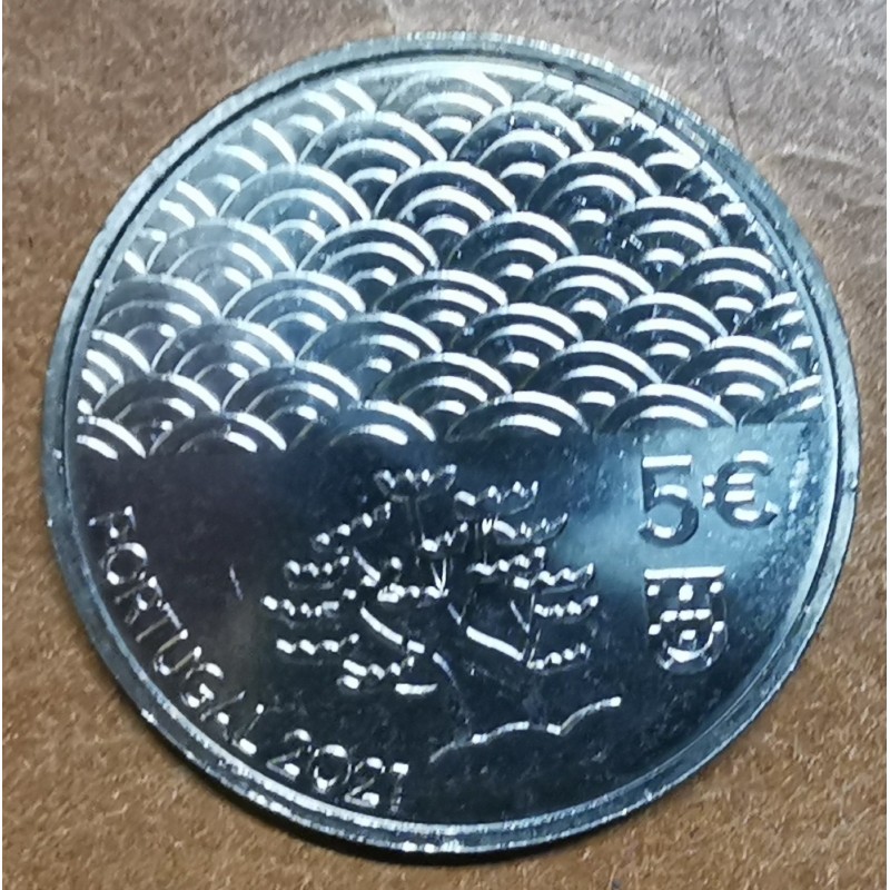 Euromince mince 5 Euro Portugalsko 2021 - Arte da Laca (UNC)