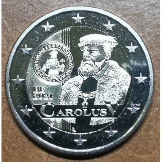 Euromince mince 2 Euro Belgicko 2021 - V. Karol (UNC)