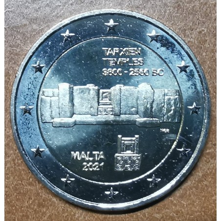 Euromince mince 2 Euro Malta 2021 Tarxien (UNC)