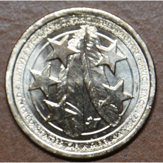 Euromince mince 1 dollar USA 2021 Vojenská služba \\"P\\" (UNC)