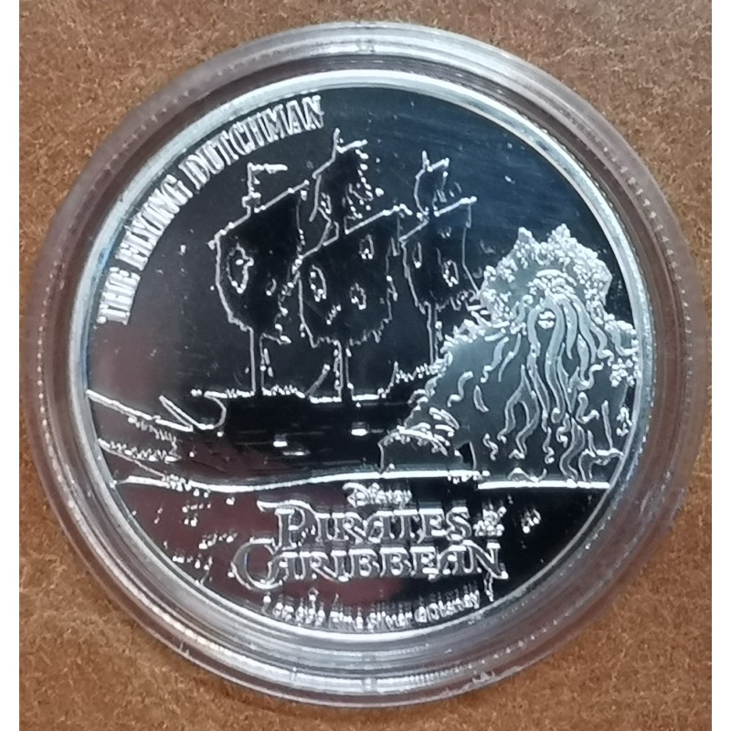 Euromince mince 2 doláre Niue 2021 - Piráti z Karibiku (1 oz. Ag)