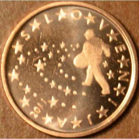 euroerme érme 5 cent Szlovénia 2007 (UNC)
