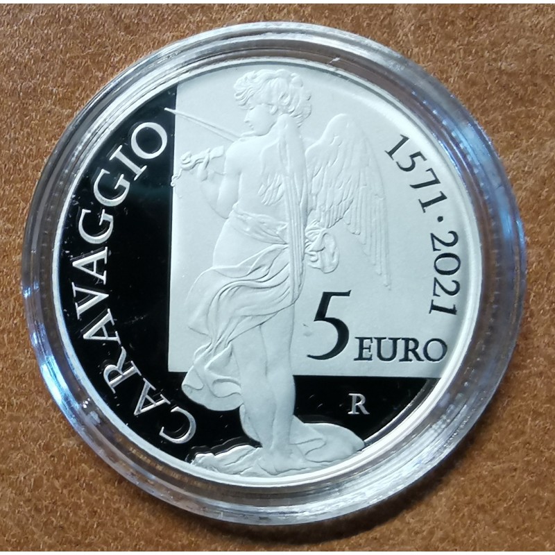 eurocoin eurocoins 5 Euro Italy 2021 - Caravaggio (Proof)