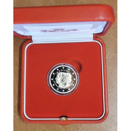 eurocoin eurocoins 2 Euro Monaco 2021 - 10th anniversary wedding of...