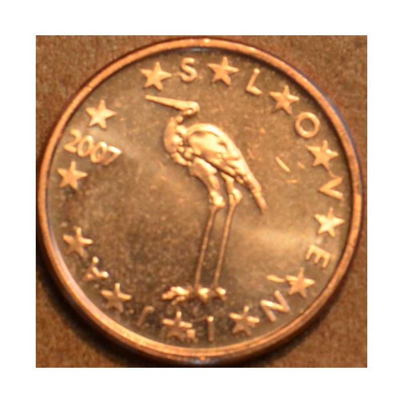 Euromince mince 1 cent Slovinsko 2007 (UNC)
