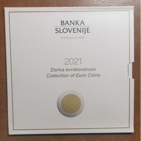 Euromince mince Slovinsko 2021 sada 10 euromincí (BU)