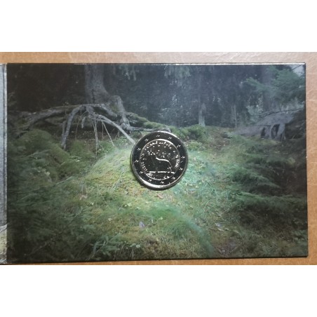 eurocoin eurocoins 2 Euro Estonia 2021 - Wolf (BU card)